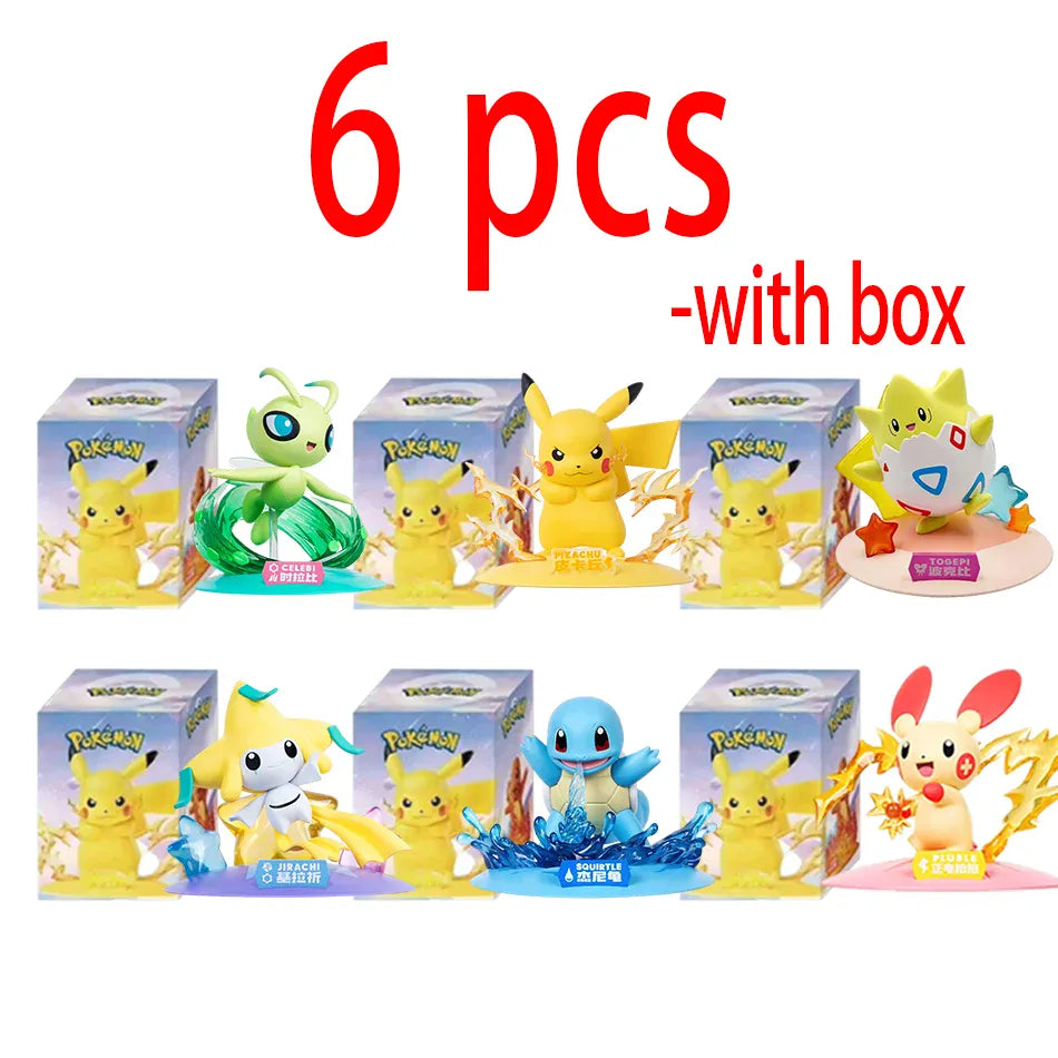 12 Pok é mon Action Dolls Pikachu Blind Box Anime Models Desktop Decorations Pok é mon Toys Children's Birthday Gifts 12 Pok é mon Action Dolls Pikachu Blind Box Anime Models Desktop Decorations Pok é mon Toys Children's Birthday Gifts