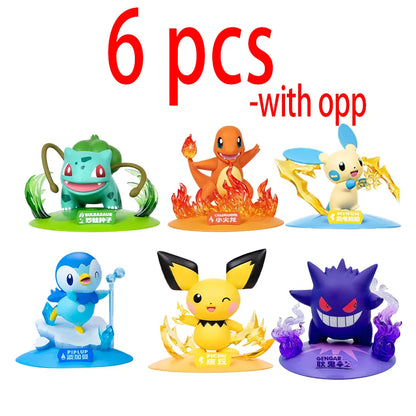 12 Pok é mon Action Dolls Pikachu Blind Box Anime Models Desktop Decorations Pok é mon Toys Children's Birthday Gifts 12 Pok é mon Action Dolls Pikachu Blind Box Anime Models Desktop Decorations Pok é mon Toys Children's Birthday Gifts