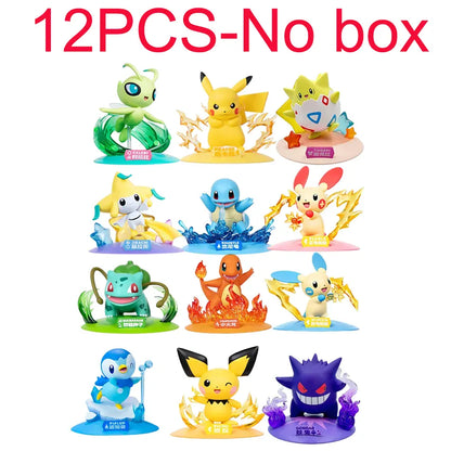 12 Pok é mon Action Dolls Pikachu Blind Box Anime Models Desktop Decorations Pok é mon Toys Children's Birthday Gifts 12 Pok é mon Action Dolls Pikachu Blind Box Anime Models Desktop Decorations Pok é mon Toys Children's Birthday Gifts