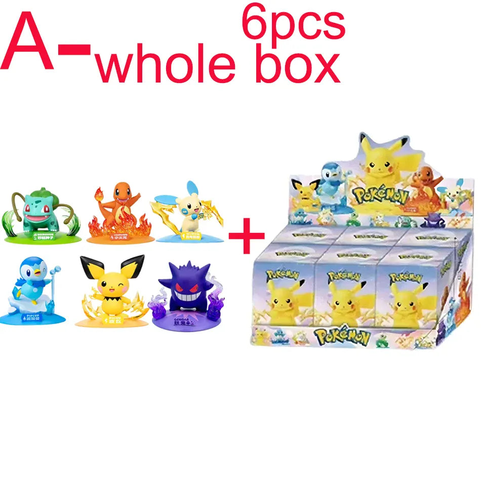 12 Pok é mon Action Dolls Pikachu Blind Box Anime Models Desktop Decorations Pok é mon Toys Children's Birthday Gifts 12 Pok é mon Action Dolls Pikachu Blind Box Anime Models Desktop Decorations Pok é mon Toys Children's Birthday Gifts