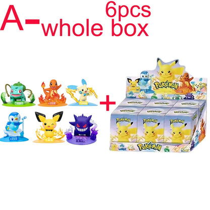12 Pok é mon Action Dolls Pikachu Blind Box Anime Models Desktop Decorations Pok é mon Toys Children's Birthday Gifts 12 Pok é mon Action Dolls Pikachu Blind Box Anime Models Desktop Decorations Pok é mon Toys Children's Birthday Gifts
