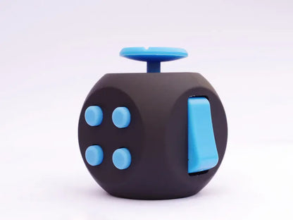12-Sided Fidget Cube - Ultimate Stress Relief for Anxiety & ADHD 12-Sided Fidget Cube - Ultimate Stress Relief Toy for Anxiety, ADHD & Focus