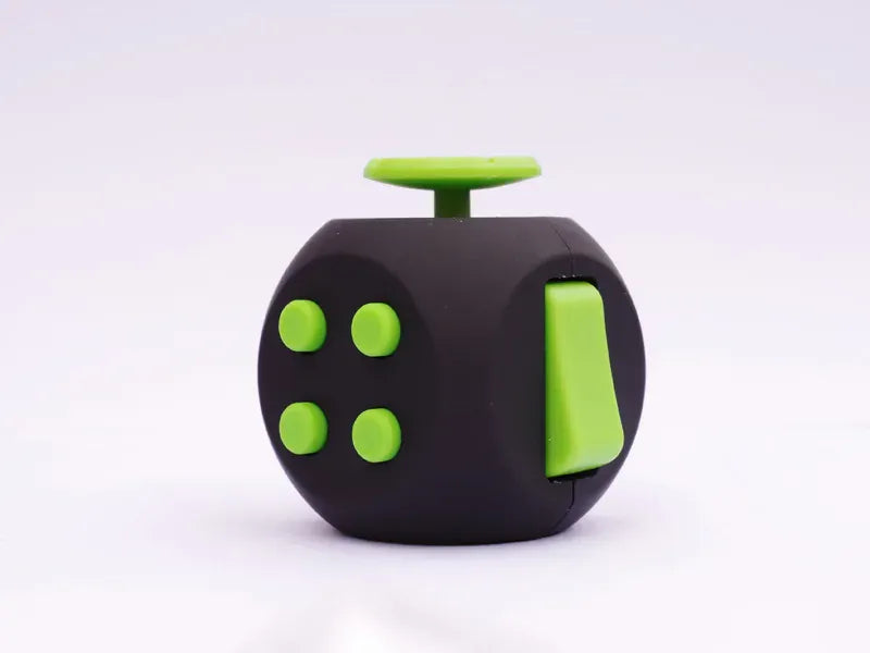 12-Sided Fidget Cube - Ultimate Stress Relief for Anxiety & ADHD 12-Sided Fidget Cube - Ultimate Stress Relief Toy for Anxiety, ADHD & Focus