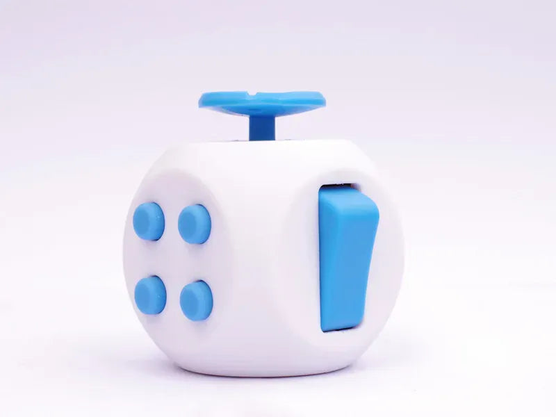 12-Sided Fidget Cube - Ultimate Stress Relief for Anxiety & ADHD 12-Sided Fidget Cube - Ultimate Stress Relief Toy for Anxiety, ADHD & Focus