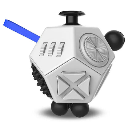 12-Sided Fidget Cube - Ultimate Stress Relief for Anxiety & ADHD 12-Sided Fidget Cube - Ultimate Stress Relief Toy for Anxiety, ADHD & Focus