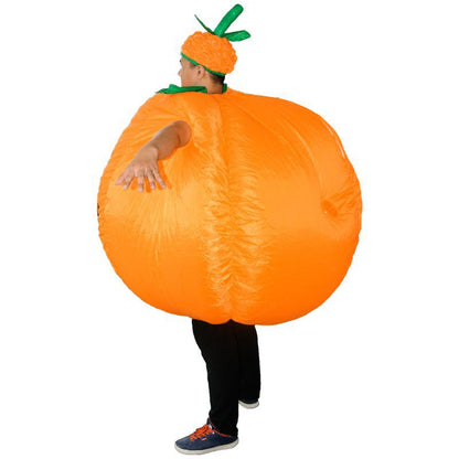 Giant Inflatable Pumpkin Costume – Funny Halloween Party Suit for Adults