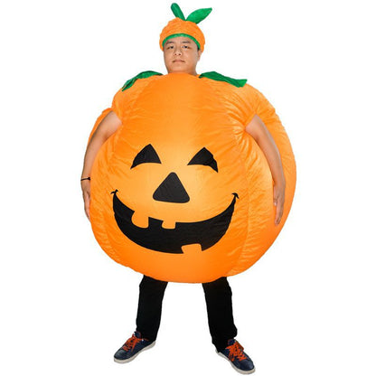Giant Inflatable Pumpkin Costume – Funny Halloween Party Suit for Adults