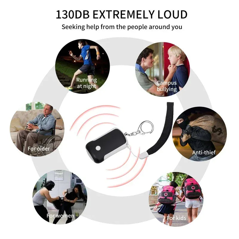 125db Self Defense Alarm Personal Defense Siren 125db Self Defense Alarm Personal Defense Siren