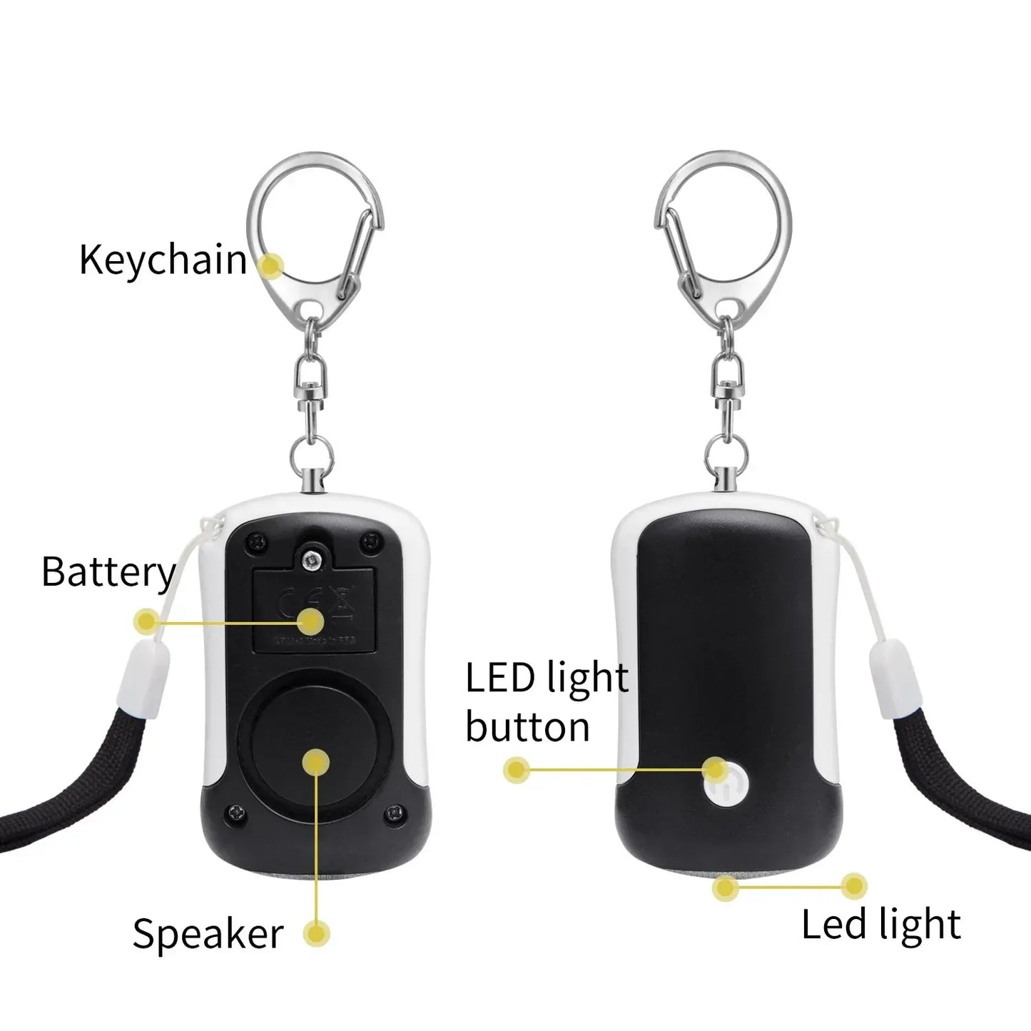 125db Self Defense Alarm Personal Defense Siren 125db Self Defense Alarm Personal Defense Siren