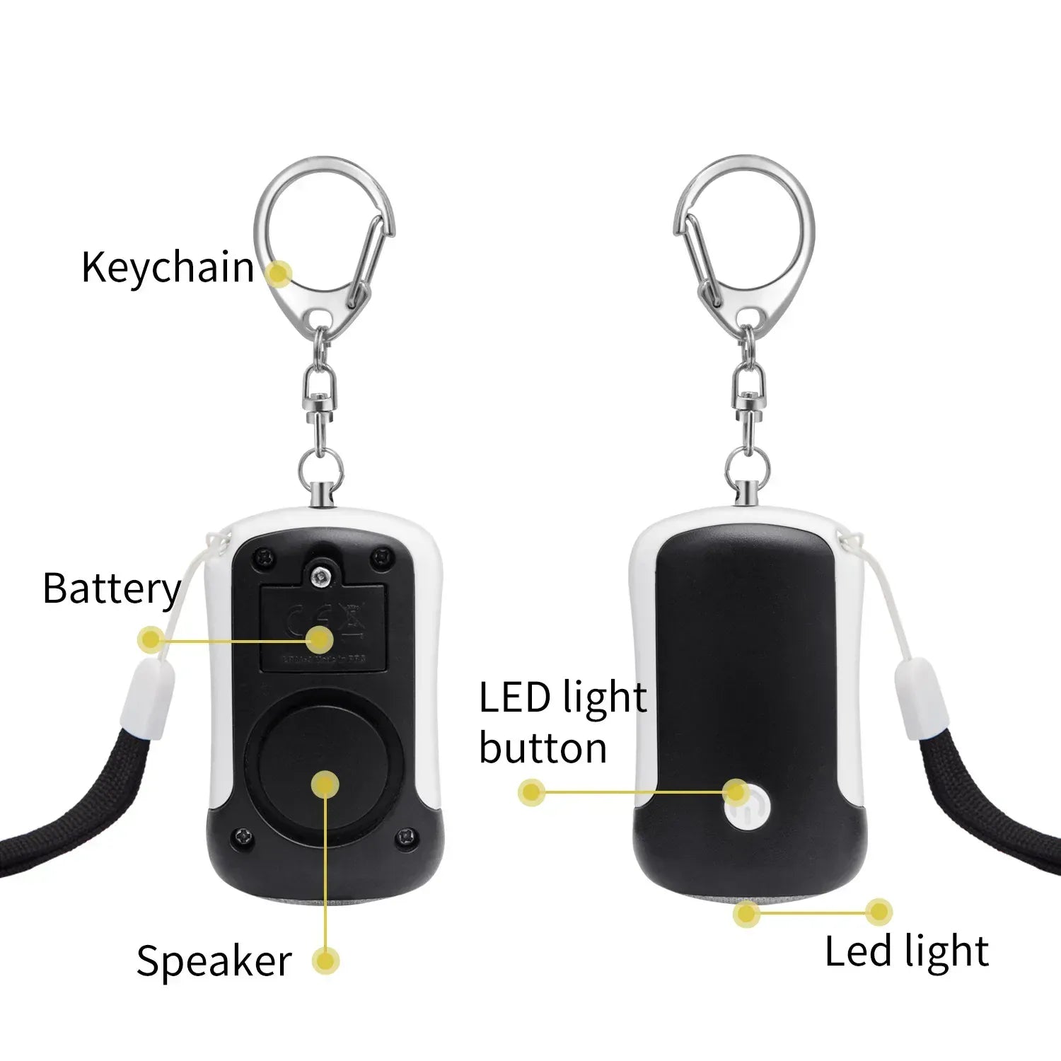 125db Self Defense Alarm Personal Defense Siren 125db Self Defense Alarm Personal Defense Siren