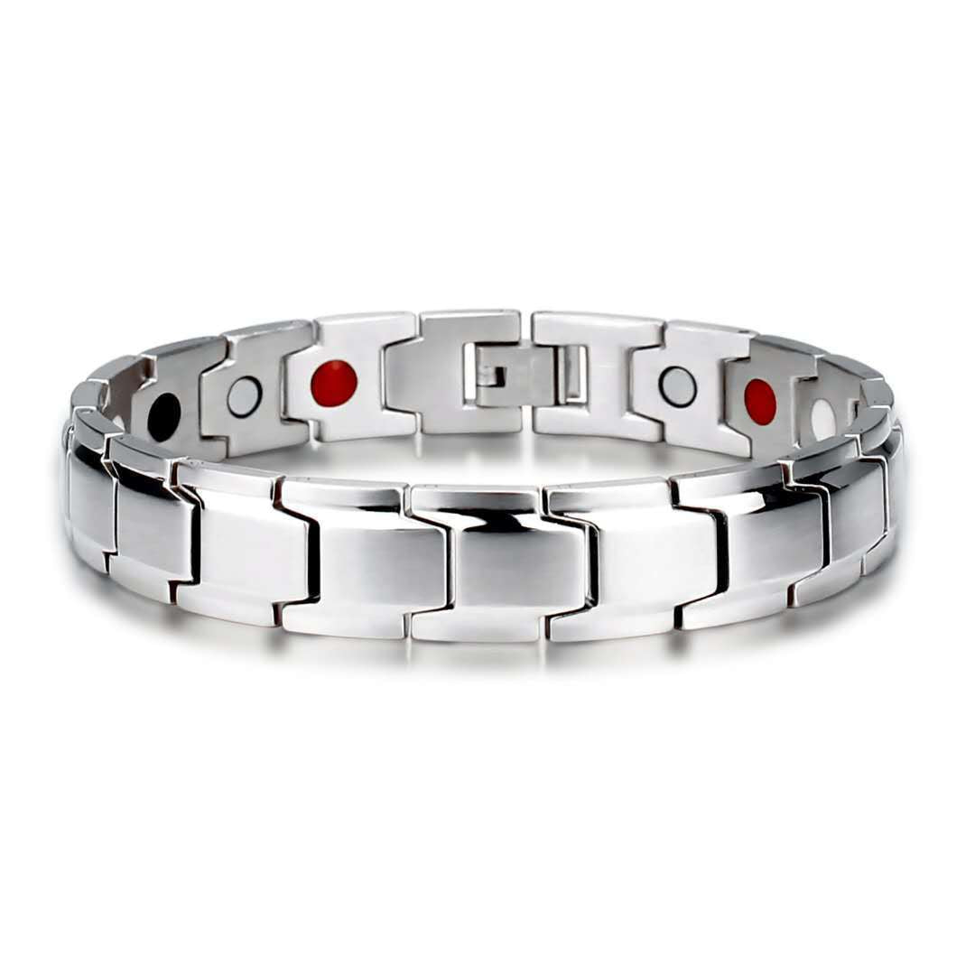 Magnetic Bracelet Watch Chain – Unisex Adjustable Alloy Wristband | 50+ Styles