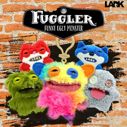 12cm Kawaii Fuggler Keychain - Monster Rabbit Plush Pendant | Wahooly 12cm Fuggler Funny Ugly Monster Plush Toys Keychain Kawaii Fuggler Monster Rabbits Cute Stuffed Peluche Dolls Pendants Gifts Kid