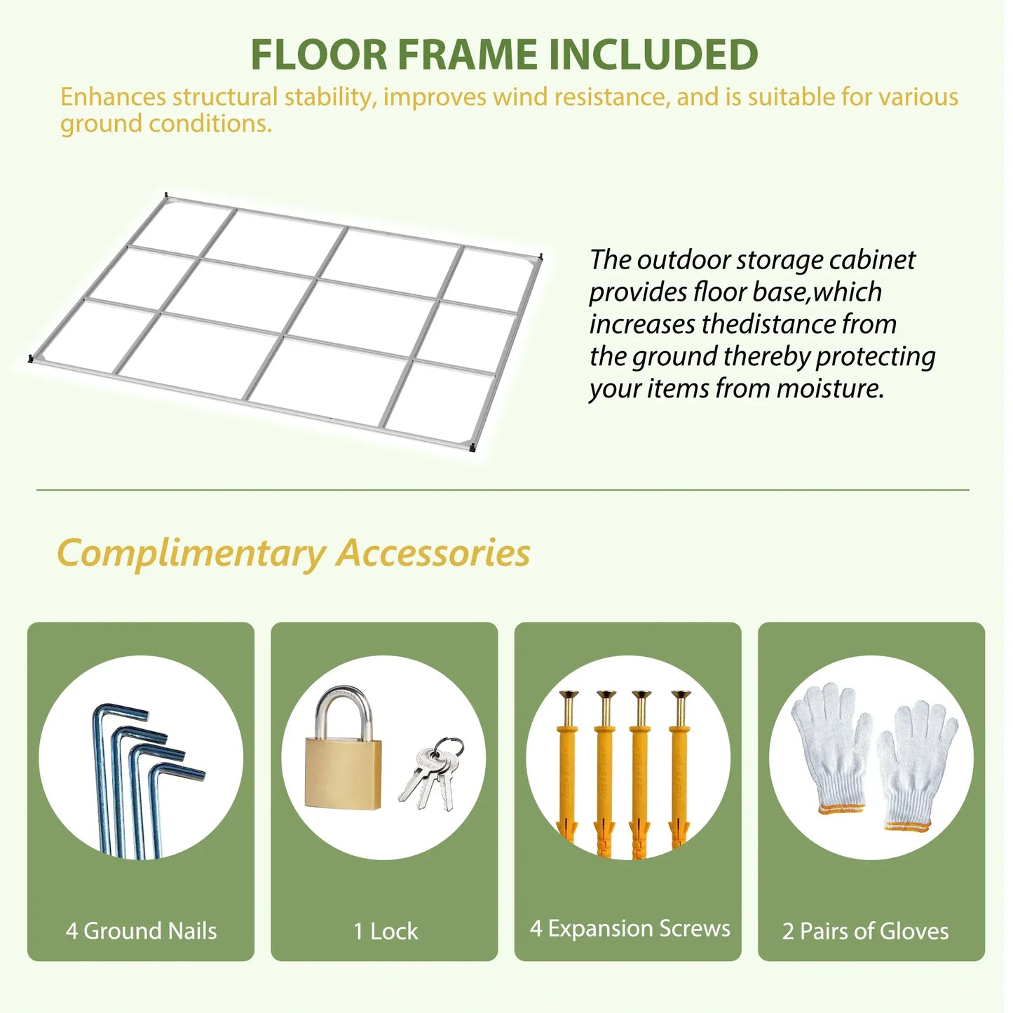 12x10FT Grey Metal Outdoor Storage Shed 12x10FT Grey Metal Outdoor Storage Shed