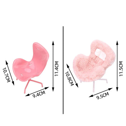 15-17cm Car Doll Seat For Labubu Doll Safety Seat Cute Doll Air Outlet Aromatherapy Decoration Car Interior Labubu Accessories ﻿ 15-17cm Car Doll Seat For Labubu Doll Safety Seat Cute Doll Air Outlet Aromatherapy Decoration Car Interior Labubu Accessories ﻿