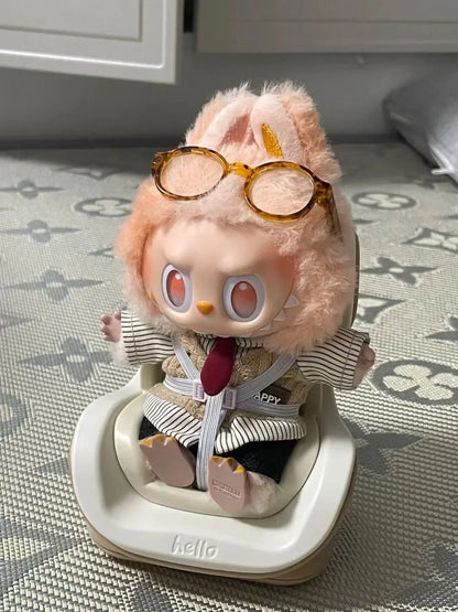 15-17cm doll Seat  3.0 Labubu carseat safety Seat Cute Doll Air Outlet high-grade Car Interior Decoration car seat labubu 15-17cm doll Seat  3.0 Labubu carseat safety Seat Cute Doll Air Outlet high-grade Car Interior Decoration car seat labubu