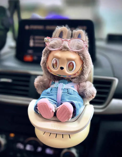 15-17cm doll Seat  3.0 Labubu carseat safety Seat Cute Doll Air Outlet high-grade Car Interior Decoration car seat labubu 15-17cm doll Seat  3.0 Labubu carseat safety Seat Cute Doll Air Outlet high-grade Car Interior Decoration car seat labubu