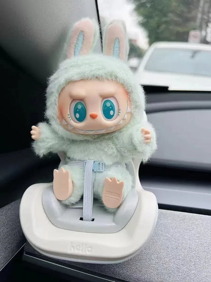 15-17cm doll Seat  3.0 Labubu carseat safety Seat Cute Doll Air Outlet high-grade Car Interior Decoration car seat labubu 15-17cm doll Seat  3.0 Labubu carseat safety Seat Cute Doll Air Outlet high-grade Car Interior Decoration car seat labubu
