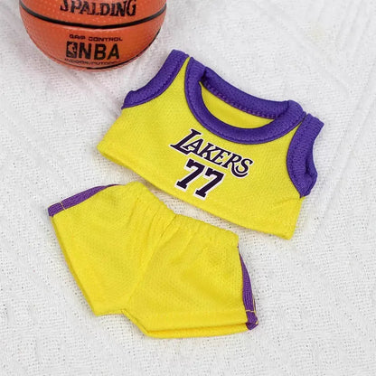 15/17cm Labubu Doll Clothes Basketball Football Idol Uniform Number 1 7 8 10 23 24 77 30 Sports Outfit Suit Accessories Gifts 15/17cm Labubu Doll Clothes Basketball Football Idol Uniform Number 1 7 8 10 23 24 77 30 Sports Outfit Suit Accessories Gifts