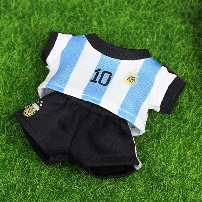 15/17cm Labubu Doll Clothes Basketball Football Idol Uniform Number 1 7 8 10 23 24 77 30 Sports Outfit Suit Accessories Gifts 15/17cm Labubu Doll Clothes Basketball Football Idol Uniform Number 1 7 8 10 23 24 77 30 Sports Outfit Suit Accessories Gifts