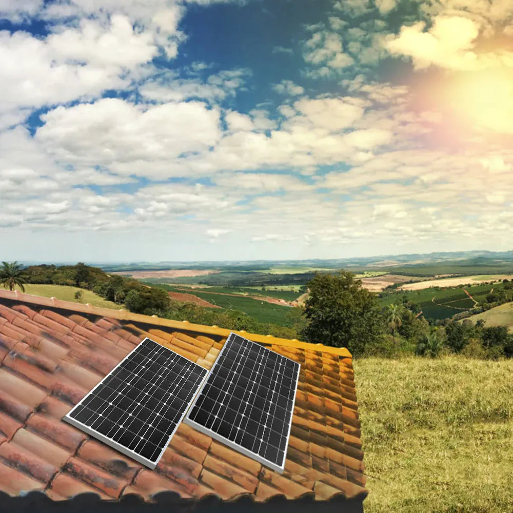 150W Monocrystalline Solar Panel 19.8V | Lightweight PET, IP67, Off-Grid RV & Boat — Wahooly 150W Monocrystalline Solar Panel | 19.8V PET Lightweight | 12V Battery Charging for RV, Boat, Caravan & Off-Grid
