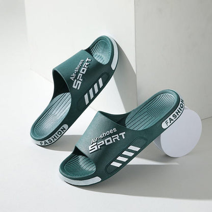 Men's Casual Summer PVC Slippers - Non-Slip