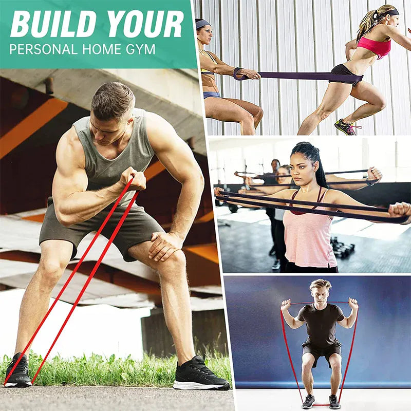 175-250LBS Yoga Multi-Purpose Thickened Heavy-Duty Elastic Band Fitness Training Resistance Stretching Band Thick Circle 175-250LBS Yoga Multi-Purpose Thickened Heavy-Duty Elastic Band Fitness Training Resistance Stretching Band Thick Circle