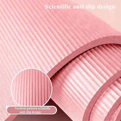 183×60cm Thick Yoga Mat Anti-skid Sports Fitness Mat 20MM Comfort Foam Yoga Matt for Exercise Yoga and Pilates Gymnastics Mat 183×60cm Thick Yoga Mat Anti-skid Sports Fitness Mat 20MM Comfort Foam Yoga Matt for Exercise Yoga and Pilates Gymnastics Mat