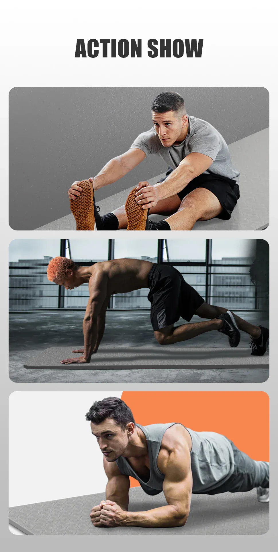 190CM Yoga Mat High Density Anti-Tear Exercise Mat Extra Long & Wide Non Slip Workout Mat with Carrying Strap for Sports Fitness 190CM Yoga Mat High Density Anti-Tear Exercise Mat Extra Long & Wide Non Slip Workout Mat with Carrying Strap for Sports Fitness