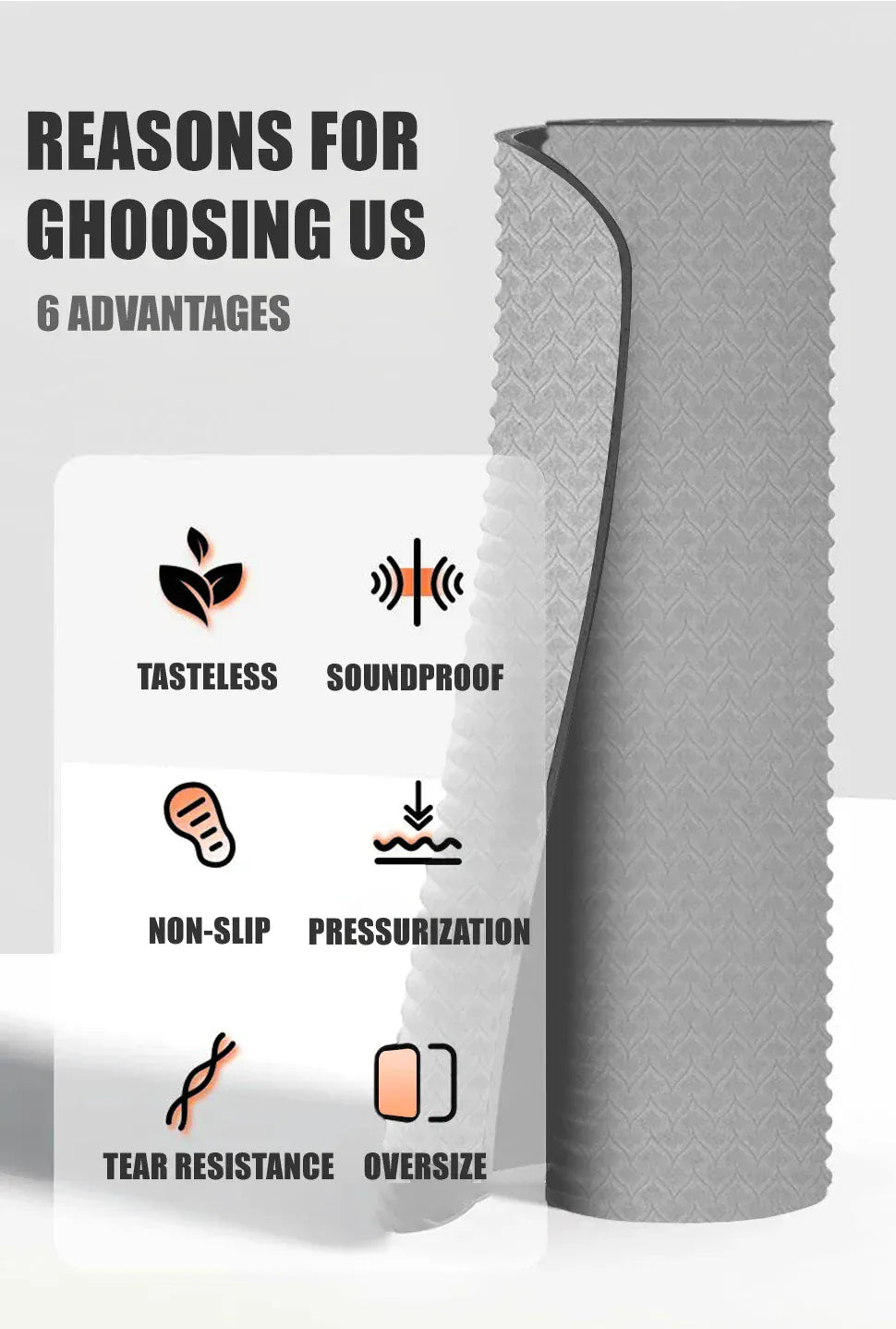 190CM Yoga Mat High Density Anti-Tear Exercise Mat Extra Long & Wide Non Slip Workout Mat with Carrying Strap for Sports Fitness 190CM Yoga Mat High Density Anti-Tear Exercise Mat Extra Long & Wide Non Slip Workout Mat with Carrying Strap for Sports Fitness