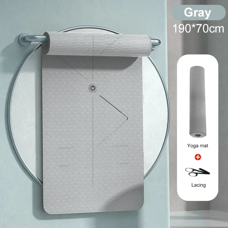 190CM Yoga Mat High Density Anti-Tear Exercise Mat Extra Long & Wide Non Slip Workout Mat with Carrying Strap for Sports Fitness 190CM Yoga Mat High Density Anti-Tear Exercise Mat Extra Long & Wide Non Slip Workout Mat with Carrying Strap for Sports Fitness