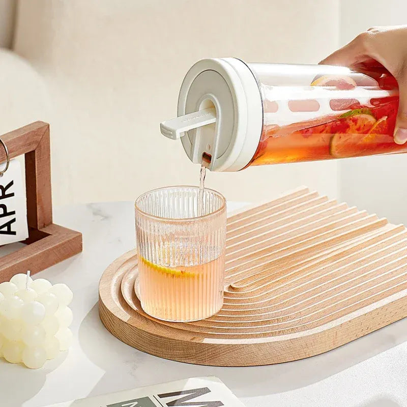 1L Manual Cold Brew Coffee Maker with Handle High-capacity Water Bottle Summer Portable Juices Tea Fruit Coffeeware Pot 1L Manual Cold Brew Coffee Maker with Handle High-capacity Water Bottle Summer Portable Juices Tea Fruit Coffeeware Pot