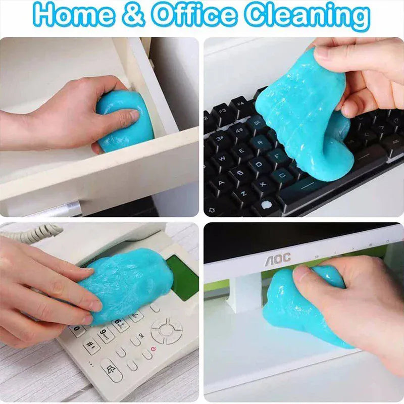 1Pc High Efficiency Dust Remove Gel Car Interior Clean Magic Mud Universal Household Keyboard Desk Cleaning Tool Car Accessories 1Pc High Efficiency Dust Remove Gel Car Interior Clean Magic Mud Universal Household Keyboard Desk Cleaning Tool Car Accessories