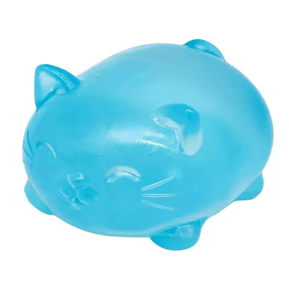 Mini Cat Stress Relief Toy - Non-Toxic Fidget Decompression Tool 1Pc Mini Cute Cat Maltose Decompression Toy Non Stick Odorless Non-toxic Fun Toy Pressure Relief Tool For Adults and Students