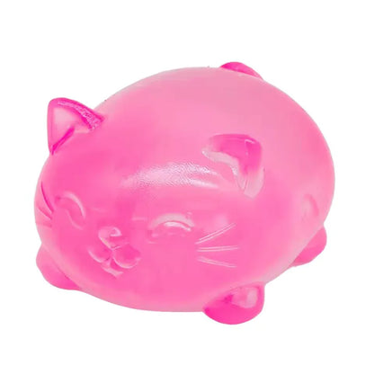 Mini Cat Stress Relief Toy - Non-Toxic Fidget Decompression Tool 1Pc Mini Cute Cat Maltose Decompression Toy Non Stick Odorless Non-toxic Fun Toy Pressure Relief Tool For Adults and Students