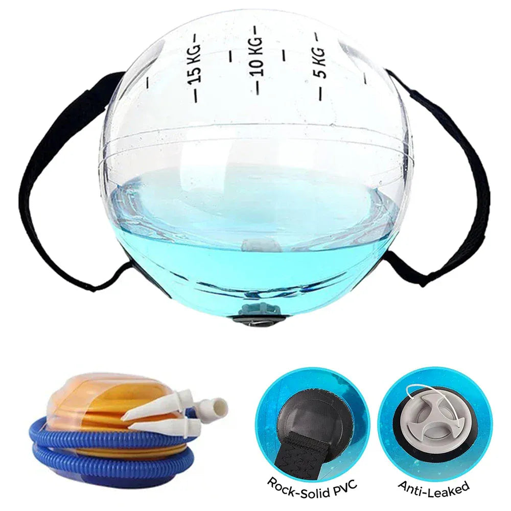 1pc Water Bag Training Baseball - Water-Filled Workout Ball, Aqua Training Weight Ball | Liquid-Filled Workout Ball with Handle 1pc Water Bag Training Baseball - Water-Filled Workout Ball, Aqua Training Weight Ball | Liquid-Filled Workout Ball with Handle