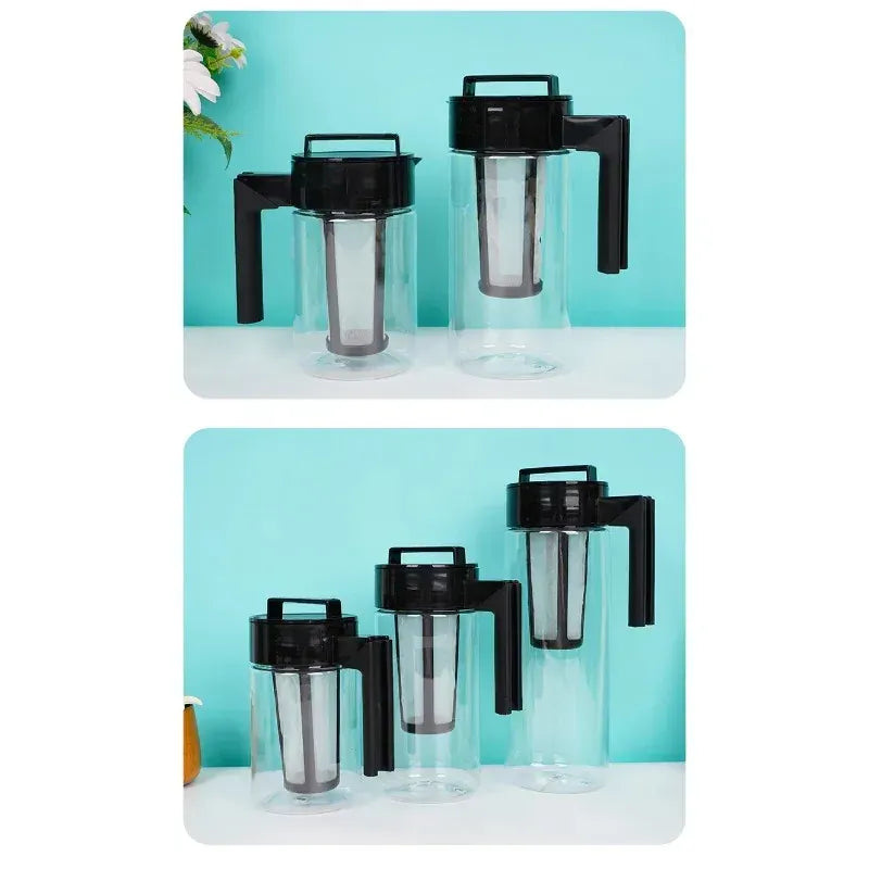 1pcs 900ML 1300ml 2000ml Cold Brew Iced Coffee Maker with Coffee Filter and Handle Ice Coffee Pot Cold Brew Teapot 1pcs 900ML 1300ml 2000ml Cold Brew Iced Coffee Maker with Coffee Filter and Handle Ice Coffee Pot Cold Brew Teapot