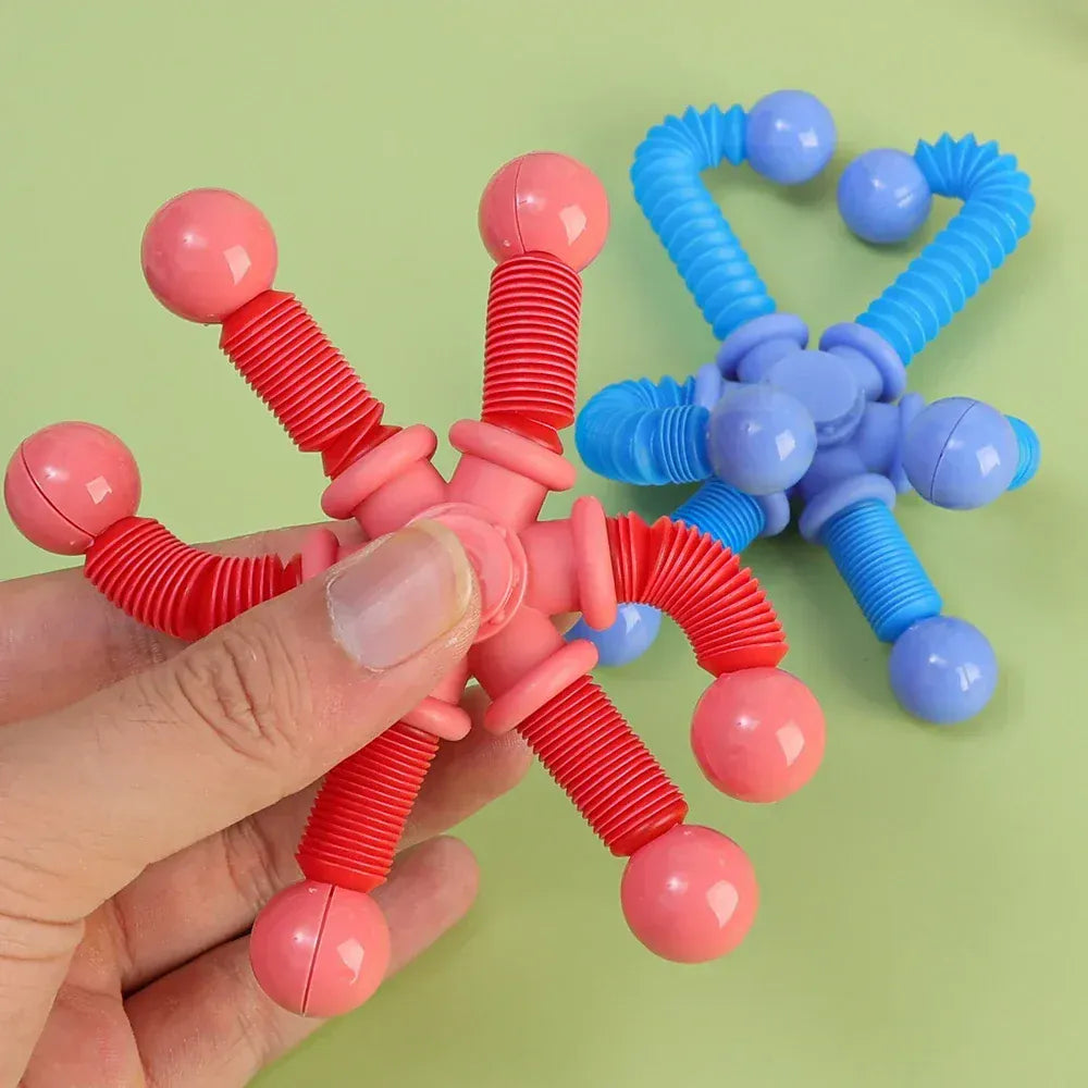 1pcs Fidget Spinner Toys Kids Pop Tube Sensory Toys Suction Cup Games Plastic Transformable Stress Relief Children Adult Gifts 1pcs Fidget Spinner Toys Kids Pop Tube Sensory Toys Suction Cup Games Plastic Transformable Stress Relief Children Adult Gifts