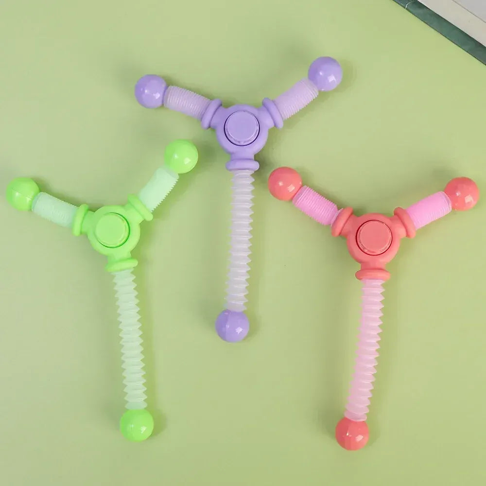 1pcs Fidget Spinner Toys Kids Pop Tube Sensory Toys Suction Cup Games Plastic Transformable Stress Relief Children Adult Gifts 1pcs Fidget Spinner Toys Kids Pop Tube Sensory Toys Suction Cup Games Plastic Transformable Stress Relief Children Adult Gifts