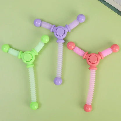 1pcs Fidget Spinner Toys Kids Pop Tube Sensory Toys Suction Cup Games Plastic Transformable Stress Relief Children Adult Gifts 1pcs Fidget Spinner Toys Kids Pop Tube Sensory Toys Suction Cup Games Plastic Transformable Stress Relief Children Adult Gifts