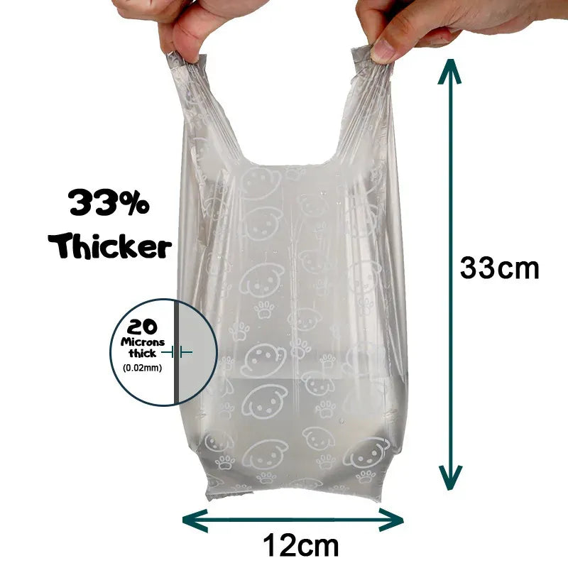 2/20 Rolls Tea Aroma Eco-Friendly Vest Style Pet Garbage Bag Dog Poop Bag Bags Cleaning WasteDisposable Trash Pouch Portable Bag 2/20 Rolls Tea Aroma Eco-Friendly Vest Style Pet Garbage Bag Dog Poop Bag Bags Cleaning WasteDisposable Trash Pouch Portable Bag