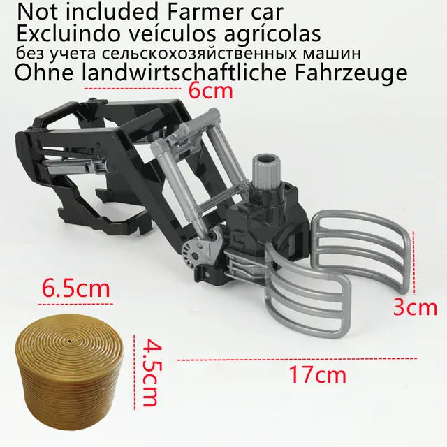 2.4G RC Farm Tractors Car 1/24 Radio Controlled Cars and Trucks with Light Simulated Engineering Truck Model Toys for Children 2.4G RC Farm Tractors Car 1/24 Radio Controlled Cars and Trucks with Light Simulated Engineering Truck Model Toys for Children