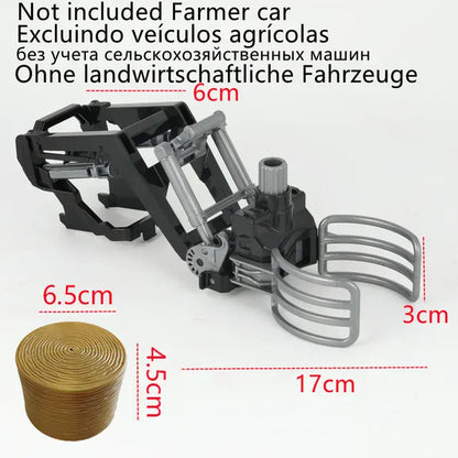 2.4G RC Farm Tractors Car 1/24 Radio Controlled Cars and Trucks with Light Simulated Engineering Truck Model Toys for Children 2.4G RC Farm Tractors Car 1/24 Radio Controlled Cars and Trucks with Light Simulated Engineering Truck Model Toys for Children