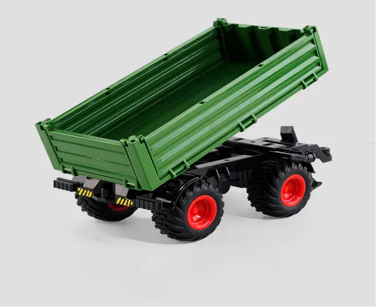 2.4G RC Farm Tractors Car 1/24 Radio Controlled Cars and Trucks with Light Simulated Engineering Truck Model Toys for Children 2.4G RC Farm Tractors Car 1/24 Radio Controlled Cars and Trucks with Light Simulated Engineering Truck Model Toys for Children
