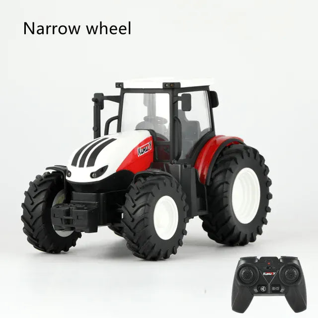 2.4G RC Farm Tractors Car 1/24 Radio Controlled Cars and Trucks with Light Simulated Engineering Truck Model Toys for Children 2.4G RC Farm Tractors Car 1/24 Radio Controlled Cars and Trucks with Light Simulated Engineering Truck Model Toys for Children