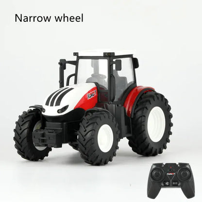 2.4G RC Farm Tractors Car 1/24 Radio Controlled Cars and Trucks with Light Simulated Engineering Truck Model Toys for Children 2.4G RC Farm Tractors Car 1/24 Radio Controlled Cars and Trucks with Light Simulated Engineering Truck Model Toys for Children