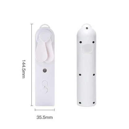 2-in-1 Handheld Fan & Face Mist Humidifier USB Rechargeable | Wahooly 2-in-1 Handheld Fan & Face Mist Humidifier — USB Rechargeable, Skin-Hydrating Portable Cooler