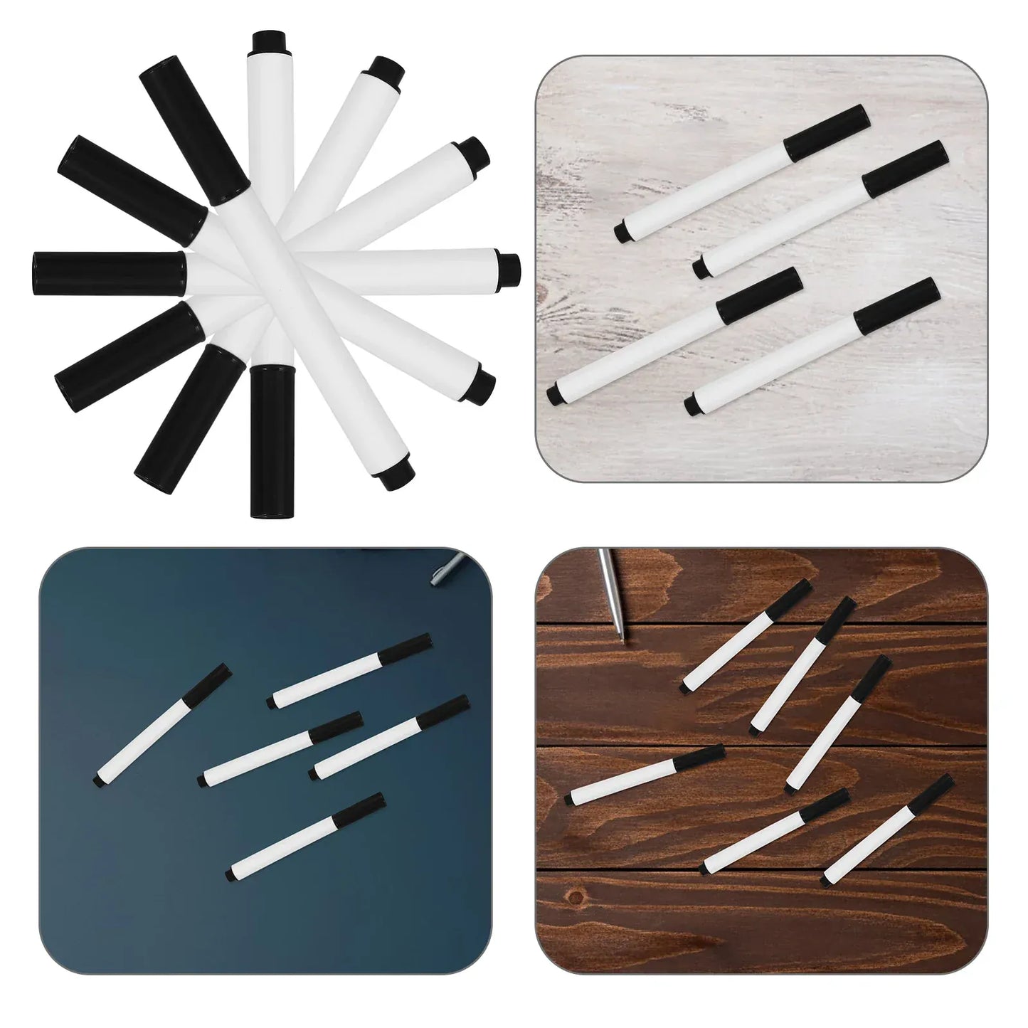 20 Pcs Waterbased Dry Erasable Whiteboard Markers Fine Tip Liquid Chalk Pens Glass Window Mirror Scrapbook Paint Acrylic Drawing 20 Pcs Waterbased Dry Erasable Whiteboard Markers Fine Tip Liquid Chalk Pens Glass Window Mirror Scrapbook Paint Acrylic Drawing