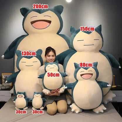 200/150cm Aoger Giant Snorlax Plush Toys Kawaii Soft Snorlax Leather Shell Plushie NO Filling Pillow Gifts For Children Pokemon 200/150cm Aoger Giant Snorlax Plush Toys Kawaii Soft Snorlax Leather Shell Plushie NO Filling Pillow Gifts For Children Pokemon