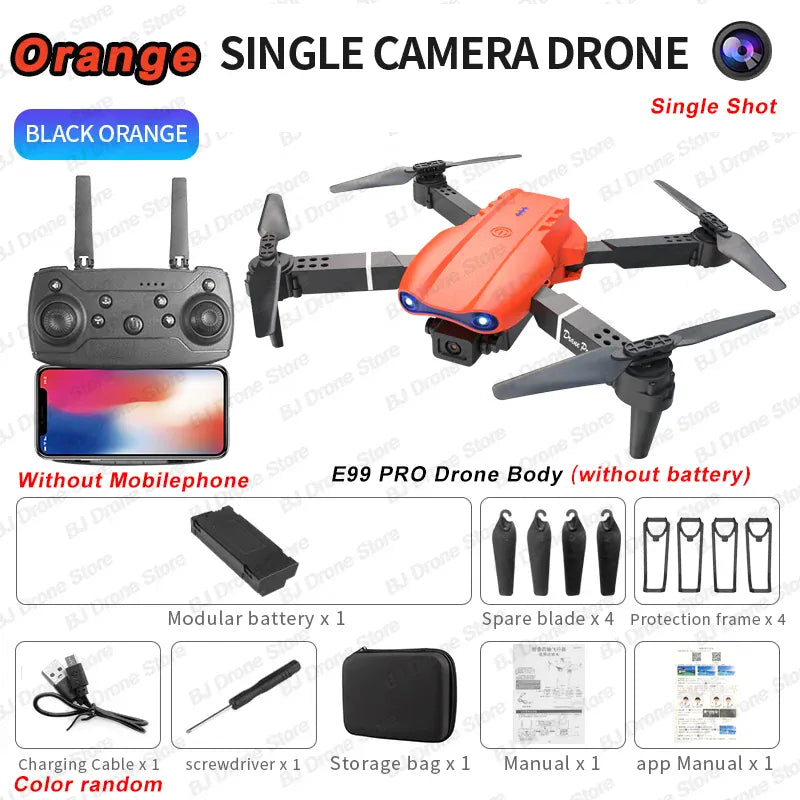 2024 E99Pro RC Drone 4K Professinal With 1080P Wide Angle HD Camera Foldable Helicopter WIFI FPV Height Hold Gift Toy 2024 E99Pro RC Drone 4K Professinal With 1080P Wide Angle HD Camera Foldable Helicopter WIFI FPV Height Hold Gift Toy