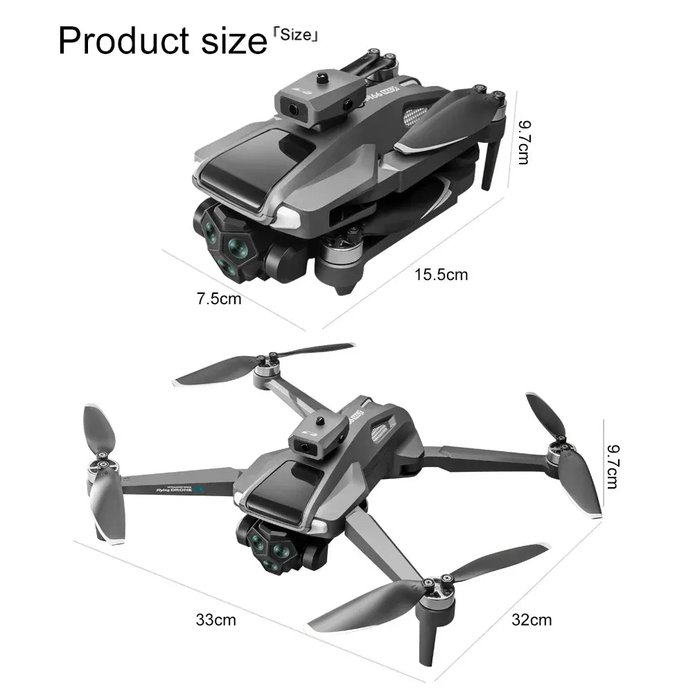 2025 New Drone with 4K Dual Camera Professional Video Drone Quadcopter 360 Intelligent Obstacle Avoidance for Gift Drone 2025 New Drone with 4K Dual Camera Professional Video Drone Quadcopter 360 Intelligent Obstacle Avoidance for Gift Drone